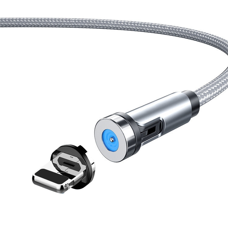 Bouchon anti-poussière rotatif magnétique CC56, longueur du câble : 1m, style :, tête Android 1m, tête Type-C / USB-C 1m, tête 8Pin 1m, ligne 1m+trois têtes, ligne 1m, Micro USB 1m, Type-C / USB-C 1m, 1m + 8Pin + Type-C/USB-C + Micro USB