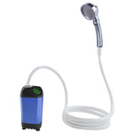 Douche électrique simple pour dortoir de terrain, modèle de base 4400 mAh, modèle 3 vitesses 4400 mAh, affichage numérique 4400 mAh, affichage numérique 7800 mAh