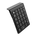 Clavier mini sans fil pour ordinateur portable BT302 à 28 touches, Spécification : Bluetooth (Noir), Bluetooth (Gris), 2.4G (Noir), 2.4G (Gris)