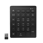 Clavier mini sans fil pour ordinateur portable BT302 à 28 touches, Spécification : Bluetooth (Noir), Bluetooth (Gris), 2.4G (Noir), 2.4G (Gris)