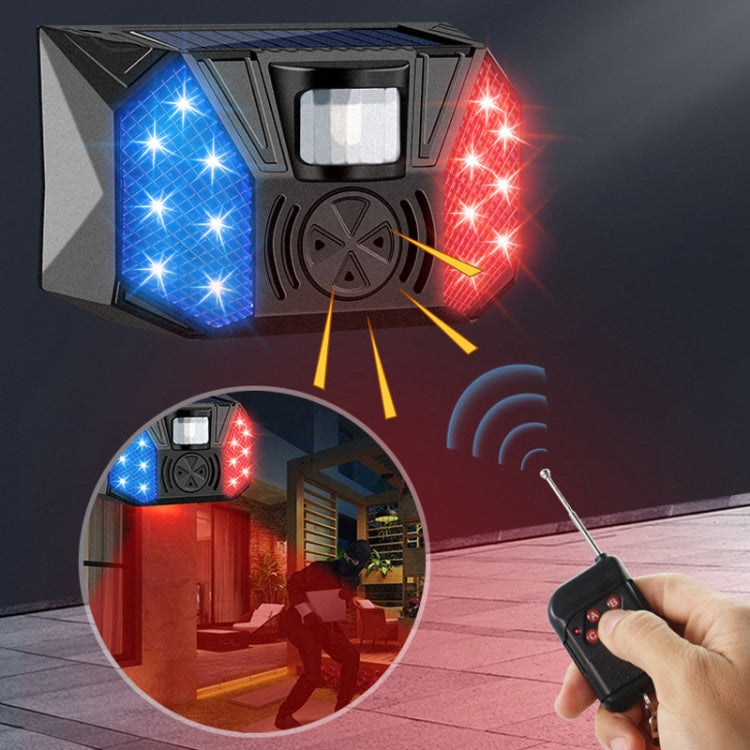 RC-711 Alarme infrarouge pour corps humain antivol, solaire, pour verger ou étang extérieur