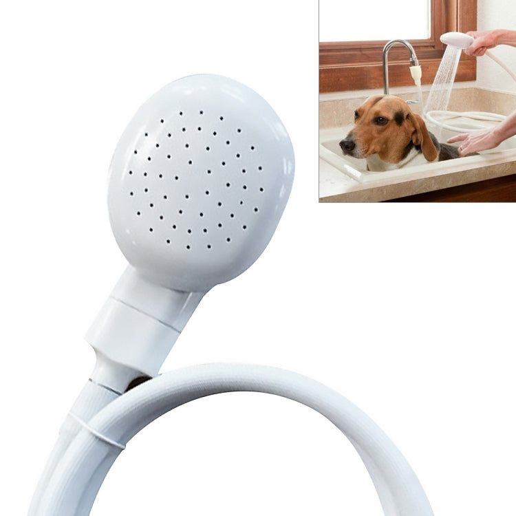 Pomme de Douche Ronde à Haute Pression, Économiseur d'Eau, Accessoires de Salle de Bain, Douche Ronde
