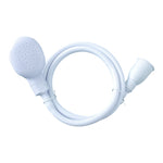 Pomme de Douche Ronde à Haute Pression, Économiseur d'Eau, Accessoires de Salle de Bain, Douche Ronde