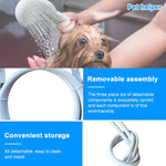 Pomme de Douche Ronde à Haute Pression, Économiseur d'Eau, Accessoires de Salle de Bain, Douche Ronde