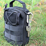 Porte-clés petit couteau en alliage de titane Mini couteau portable EDC, Porte-clés en alliage de titane
