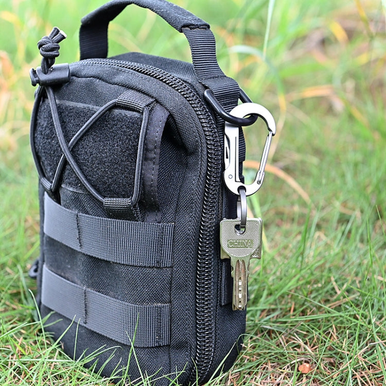 Porte-clés petit couteau en alliage de titane Mini couteau portable EDC, Porte-clés en alliage de titane