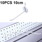 10 PCS Jewelry Accessories Display Orifice Plate Spray Hook, Length:, 5cm, 10cm, 15cm, 20cm
