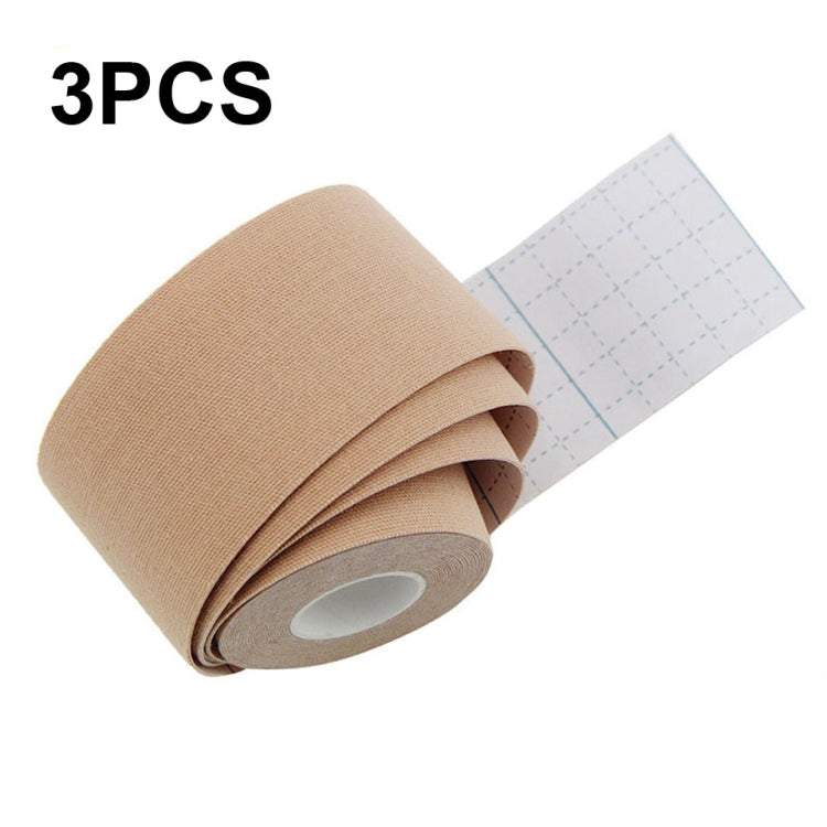3 bandes de kinésiologie pour physiothérapie sportive, bande de genou de basketball, Taille : 2,5 cm x 5 m, 3,8 cm x 5 m, 5 cm x 5 m