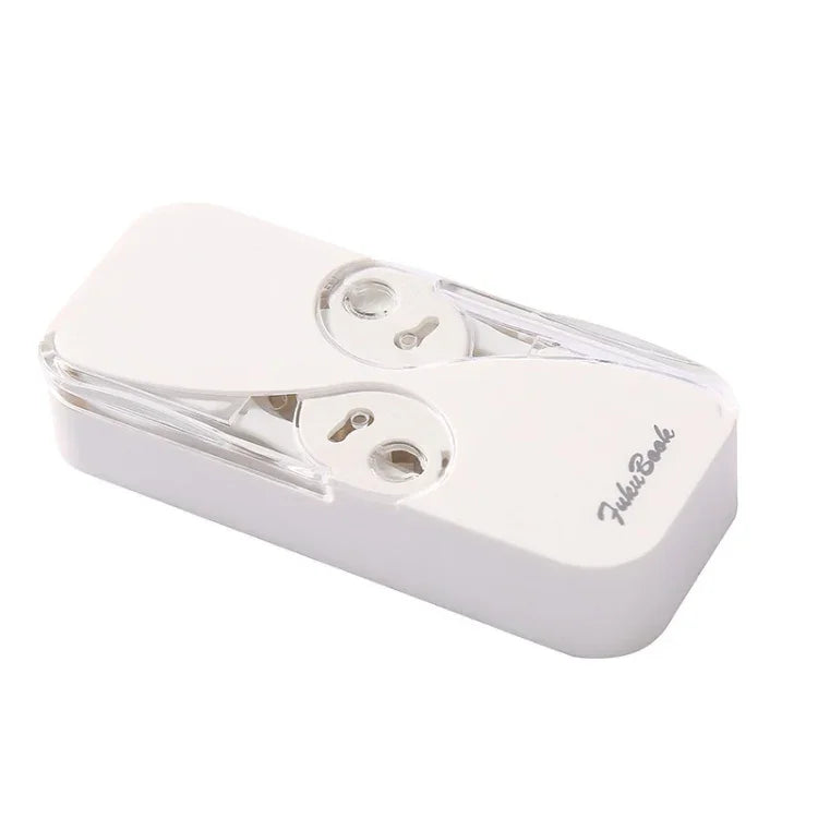 Boîte de rangement automatique de fil dentaire FukuBook Portable, avec fil dentaire, blanc, noir, vert, rose