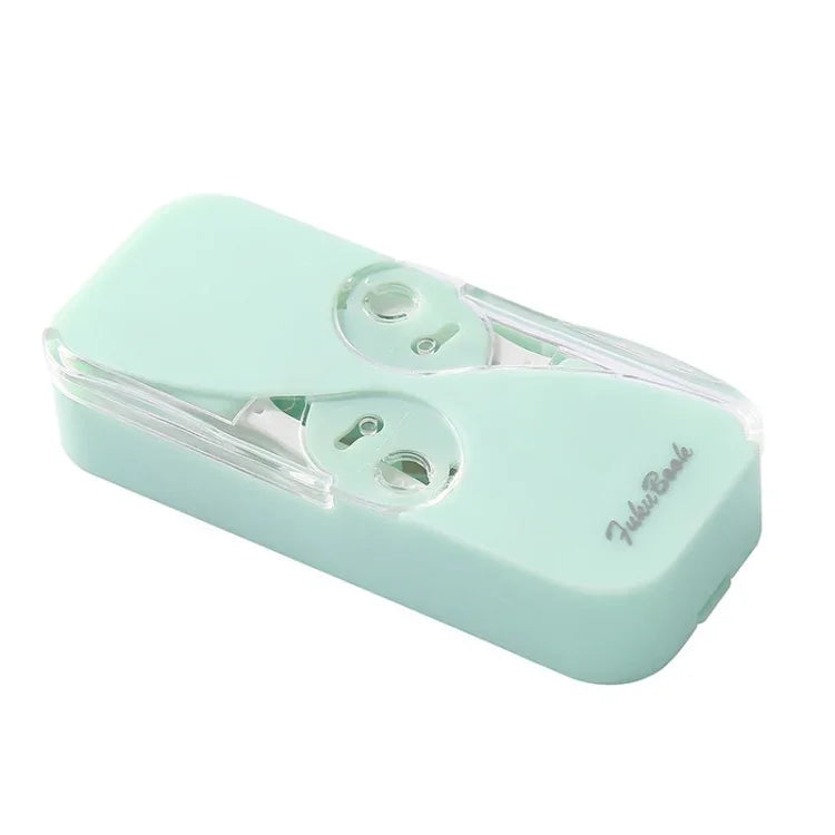 Boîte de rangement automatique de fil dentaire FukuBook Portable, avec fil dentaire, blanc, noir, vert, rose