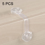 Verrou de sécurité pour tiroir enfant, réfrigérateur et placard anti-ouverture, pack de 10, serrure double pack de 10, pack de 5, serrure double pack de 5, 5 transparents + 5 serrures doubles