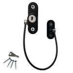 Fenêtre de sécurité anti-chute pour enfants, Limiteur de poussée, Couleur :, Blanc, Noir, Blanc (Épais), Noir (Épais), Blanc (Très Épais), Noir (Très Épais), Blanc (Renforcé), Noir (Renforcé), Blanc (Haute Qualité), Noir (Haute Qualité)