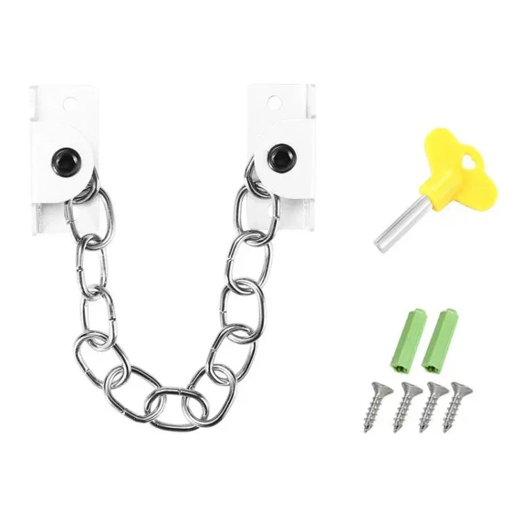 Protection d'installation sans perçage Serrure de fenêtre à limite en acier inoxydable, Type B Argent, Type B Blanc, Type B Noir, Type A Argent, Type A Noir