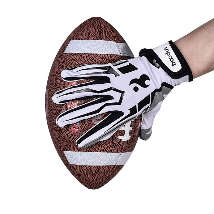Gants de baseball rugby BOODUN C281071G Fitness Sports antidérapants pour randonnée en plein air, C281071G Blanc S, C281071G Blanc M, C281071G Blanc L, C281071G Rouge S, C281071G Rouge M, C281071G Rouge L
