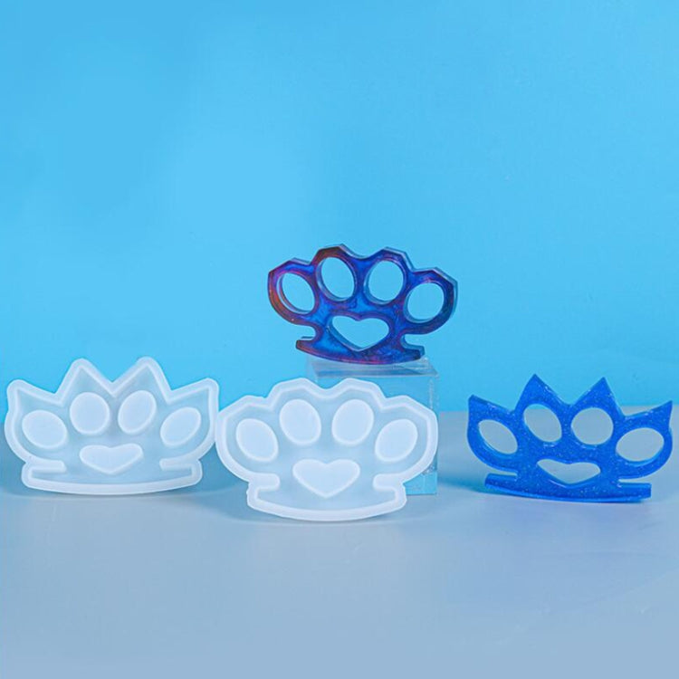 Moule en silicone DIY D650 pour défense au doigt de tigre, 2 PCS D650 01, 2 PCS D650 02