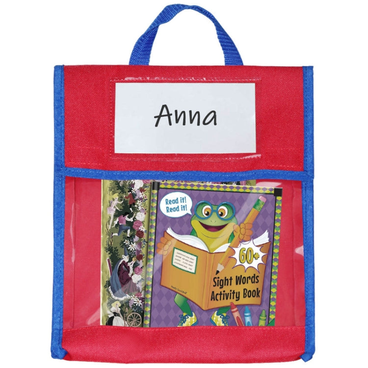 BG20080815 Sac cabas pour enfants, sac à jouets, jaune, vert, bleu, rouge