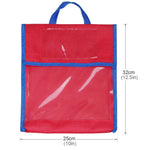 BG20080815 Sac cabas pour enfants, sac à jouets, jaune, vert, bleu, rouge