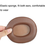 2 PCS Headset Sponge Earmuffs For SONY MDR-7506 / V6 / 900ST, Gray Stitching, Black Stitching, White Stitching, Brown Stitching, Black Net, Net Stitching, Black White Net, Black Blue Net, Black Green Net, Black Lambskin, Brown Lambskin, Black Bright   ...