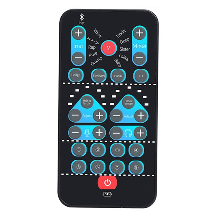 M10 Carte Son Ordinateur Mobile Mini Changeur de Voix K Chanson Enregistrement Changeur de Voix Bluetooth, M10