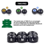 6 paires d'embouts en mousse à mémoire de forme pour casques sans fil TWS Jabra Elite 65T Sony WF-1000XM3, tailles grande, moyenne et petite