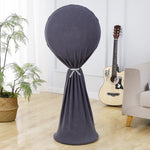 Housse de ventilateur en tissu élastique ronde anti-poussière à usage domestique, 110x45cm Bleu, 110x45cm Gris, 110x45cm Vert