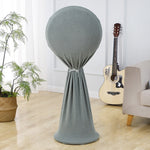 Housse de ventilateur en tissu élastique ronde anti-poussière à usage domestique, 110x45cm Bleu, 110x45cm Gris, 110x45cm Vert