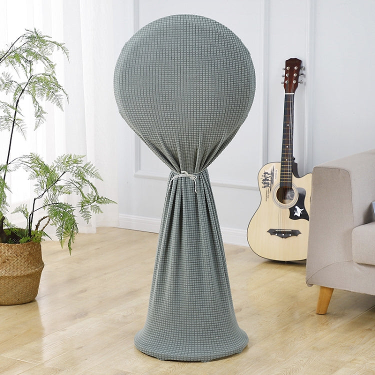 Housse de ventilateur en tissu élastique ronde anti-poussière à usage domestique, 110x45cm Bleu, 110x45cm Gris, 110x45cm Vert