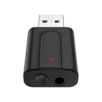 BT10 Transmetteur Récepteur USB Bluetooth 5.0 2-en-1 Adaptateur Casque Sans Fil Haut-Parleur Ordinateur, BT10