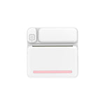 Imprimante de devoirs étudiants C19 200DPI Bluetooth sans encre de poche, rose, bleu, papier d'imprimante rose x 5, papier d'imprimante bleu x 5, autocollant rose x 5, autocollant bleu x 5, ensemble rose, ensemble bleu