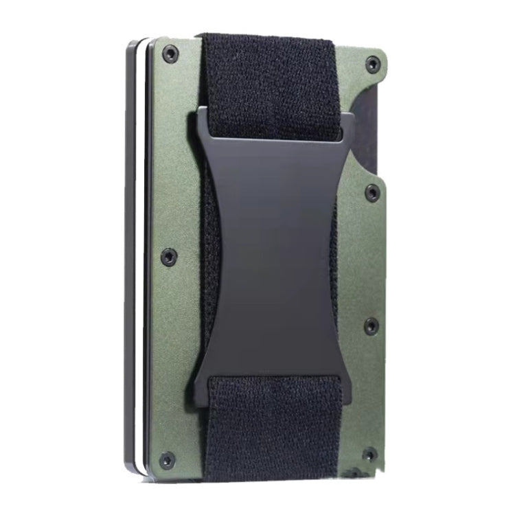 Porte-cartes métallique ZDL-05 Tracker Protection Organizer pour AirTag 2e génération / AirTag 1re génération, Vert armée, Noir, Gris, Bleu clair