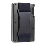 Porte-cartes métallique ZDL-05 Tracker Protection Organizer pour AirTag 2e génération / AirTag 1re génération, Vert armée, Noir, Gris, Bleu clair
