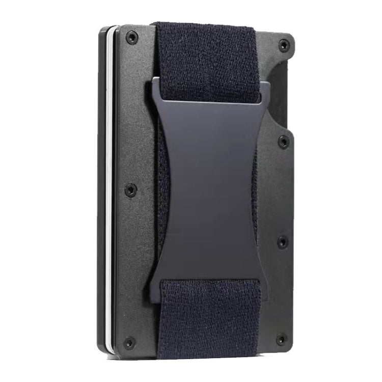 Porte-cartes métallique ZDL-05 Tracker Protection Organizer pour AirTag 2e génération / AirTag 1re génération, Vert armée, Noir, Gris, Bleu clair