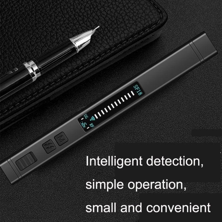 Détecteur de stylo de détection de signal SF18, anti-caméra cachée d'hôtel SF18, anti-localisation GPS