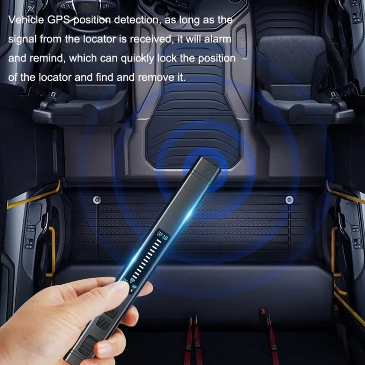 Détecteur de stylo de détection de signal SF18, anti-caméra cachée d'hôtel SF18, anti-localisation GPS