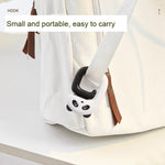 2 crochets pour cartable à fixer au bureau, cintre amovible pour sac de bureau, panda, petit chat rose, raton laveur, chaton