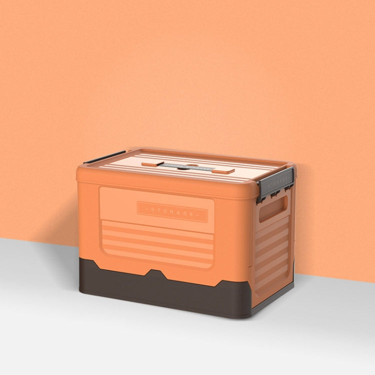 Boîte de rangement pliable en plastique, S Bleu menthe, S Jaune banane, S S Orange coucher de soleil, M Bleu menthe, M Jaune banane, M Orange coucher de soleil, L Bleu menthe, L Jaune banane, L Orange coucher de soleil