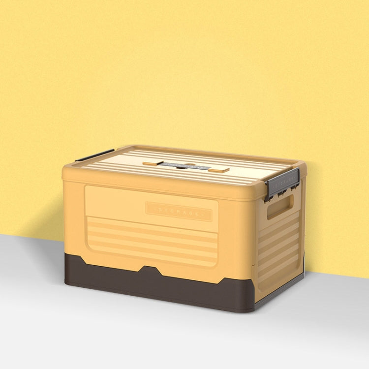 Boîte de rangement pliable en plastique, S Bleu menthe, S Jaune banane, S S Orange coucher de soleil, M Bleu menthe, M Jaune banane, M Orange coucher de soleil, L Bleu menthe, L Jaune banane, L Orange coucher de soleil