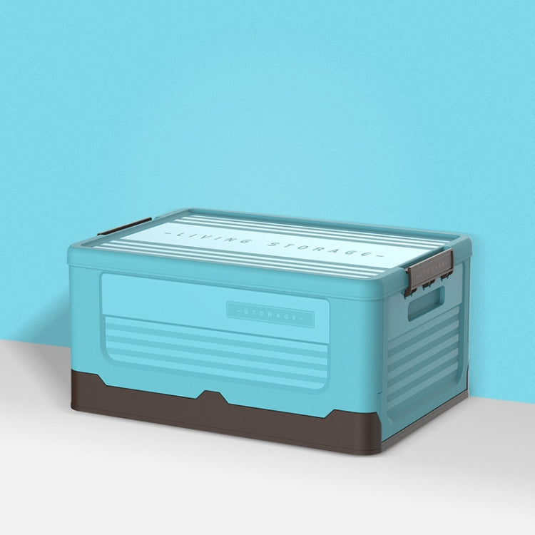 Boîte de rangement pliable en plastique, S Bleu menthe, S Jaune banane, S S Orange coucher de soleil, M Bleu menthe, M Jaune banane, M Orange coucher de soleil, L Bleu menthe, L Jaune banane, L Orange coucher de soleil