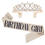 Couronne de chignon de fête d'anniversaire WM-02 en cristal diamant, Couleur : Or Reine Set1, Argent, Or, Or Rose, Diamant AB, Reine Or, Reine Argent AB, Reine Argent, Reine Or Rose, Reine Dorée, Fille Argent, Fille Or AB, Fille Or, Fille Or Rose