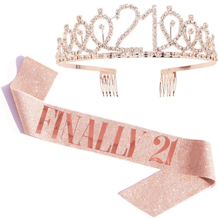 Couronne de chignon de fête d'anniversaire WM-02 en cristal diamant, Couleur : Or Reine Set1, Argent, Or, Or Rose, Diamant AB, Reine Or, Reine Argent AB, Reine Argent, Reine Or Rose, Reine Dorée, Fille Argent, Fille Or AB, Fille Or, Fille Or Rose