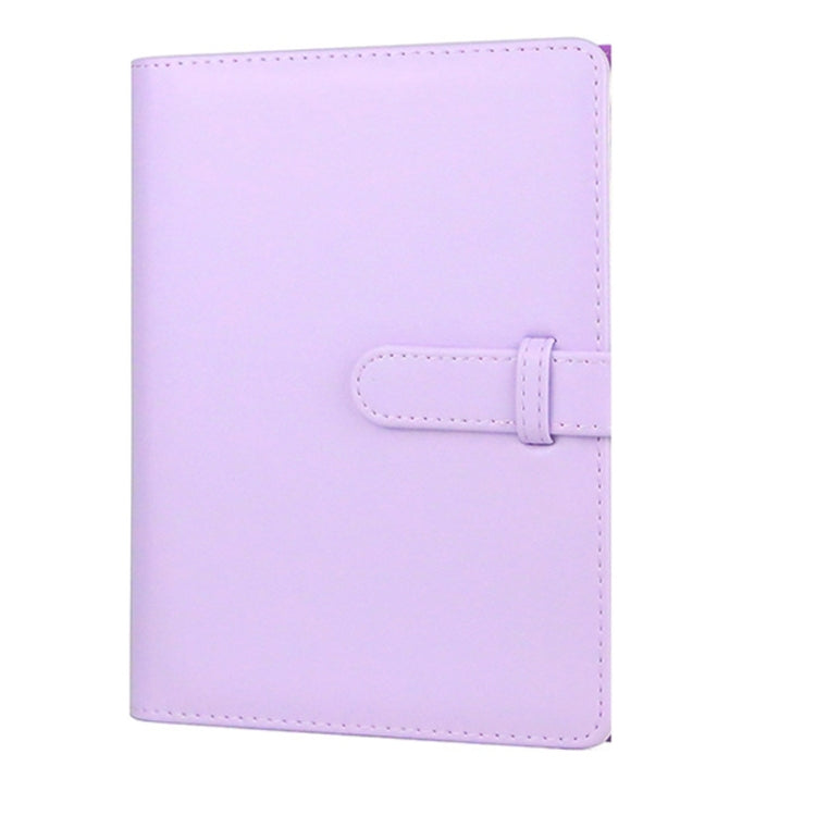 CAIUL Album photo en cuir PU de 3 pouces Livre commémoratif de collection de photos, rose cerise, violet œillet, bleu Qingkong