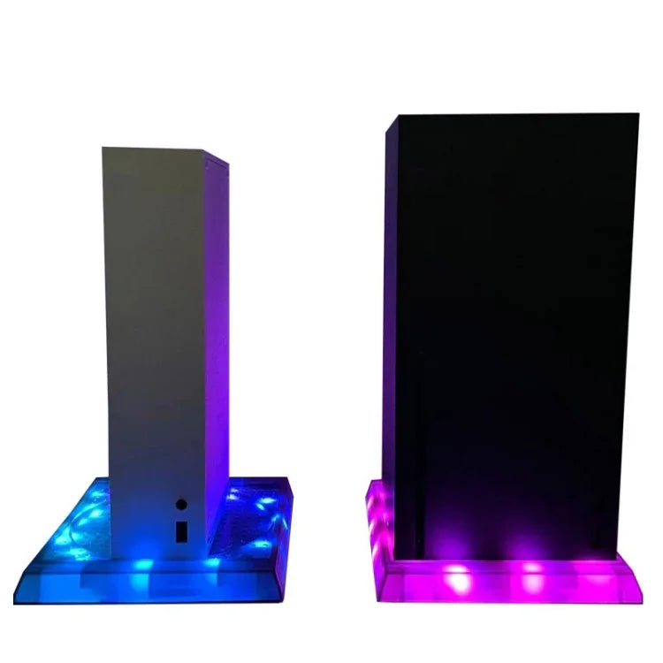 Base de refroidissement Game Console Symphony pour Microsoft Xbox Series X/S, Base de refroidissement RGB