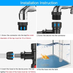 Pompe de Remplacement d'Eau pour Aquarium GYHS-03 Type Robinet, GYHS-03