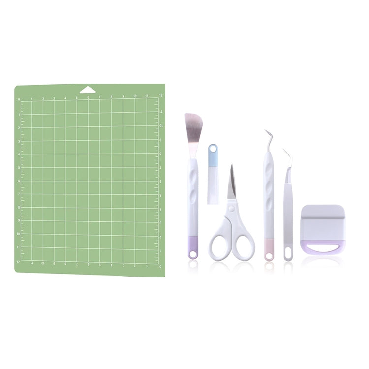 Vinyl Weeding Tool Set DIY Silhouette Embossed Engraving Tool, 5 In 1, 5 In 1+Cutting Pad, 5 In 1+Recycler+Bag, 6 In 1+Recycler+Bag, 5 In 1+Recycler+Pen Holder