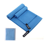 Serviette de sport absorbante à séchage rapide en microfibre, serviette de bain, 40x80cm, 76x152cm