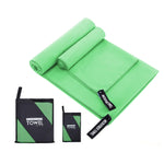 Serviette de sport absorbante à séchage rapide en microfibre, serviette de bain, 40x80cm, 76x152cm