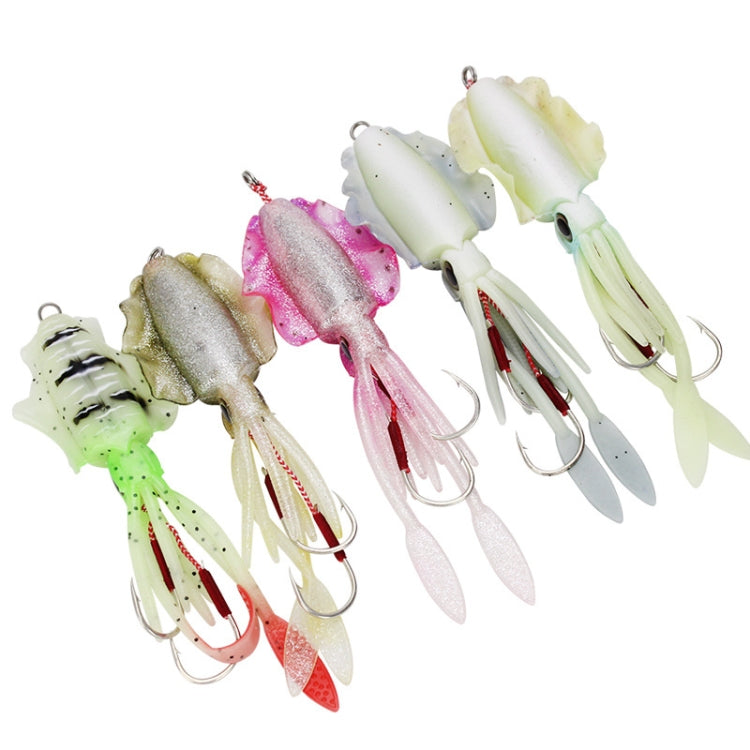 Appât artificiel de pêche en mer 15 cm 60 g, calmar de haute mer, appât souple, Styles : A1006 avec plomb, A1014 avec plomb, A1046 avec plomb, A1047 avec plomb, A1051 avec plomb, 1008, 1009, 1014, 1028