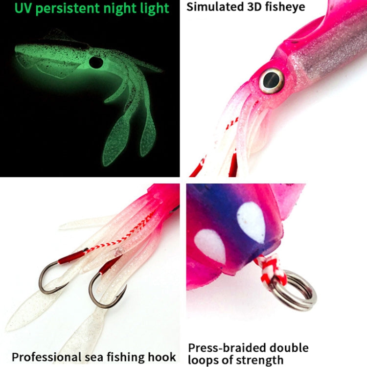 Appât artificiel de pêche en mer 15 cm 60 g, calmar de haute mer, appât souple, Styles : A1006 avec plomb, A1014 avec plomb, A1046 avec plomb, A1047 avec plomb, A1051 avec plomb, 1008, 1009, 1014, 1028