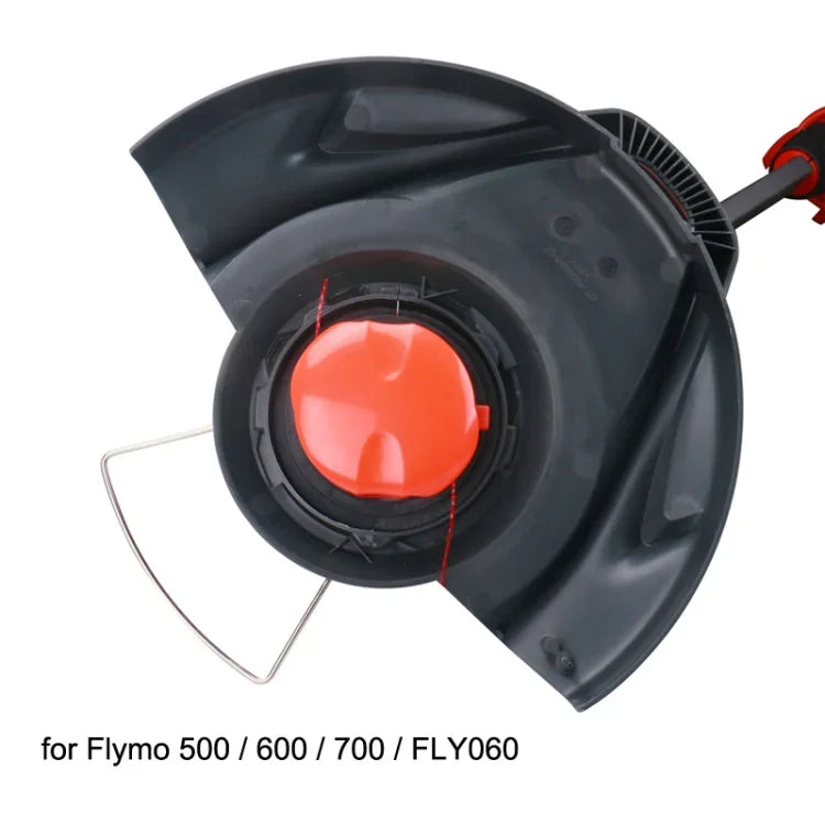 Couvercle de bobine pour tondeuse Flymo 500 / 600 / 700 / FLY060, rouge