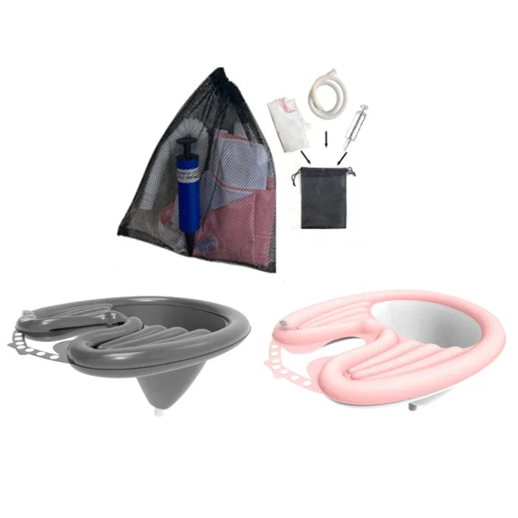 Bassin de lavage pour cheveux inclinable pour femmes enceintes et personnes âgées, Noir, Rose, Rose+Poche de vidange, Noir+Poche de vidange